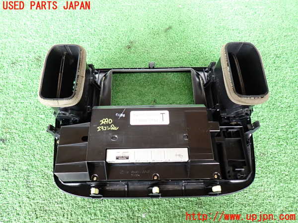 2UPJ-9229906066]ランクル100系(UZJ100W)エアコンスイッチ1 中古_2