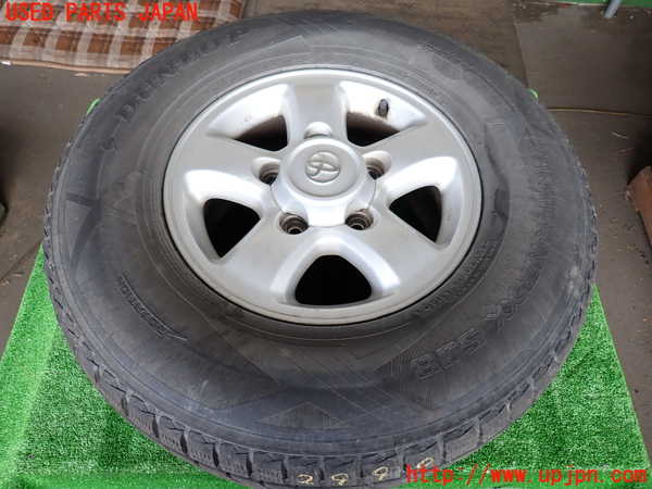 2UPJ-9229909034]ランクル100系(UZJ100W)タイヤ　ホイール　1本④ 275/70R16 中古_2