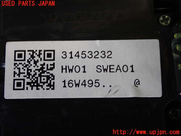 2UPJ-9229926240]ボルボ・V40(MD4204T)右前パワーウィンドウスイッチ 中古_3