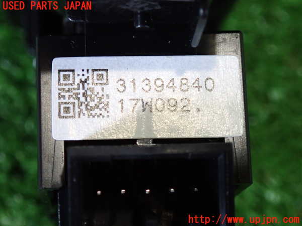 2UPJ-9229926245]ボルボ・V40(MD4204T)左前パワーウィンドウスイッチ 中古_3