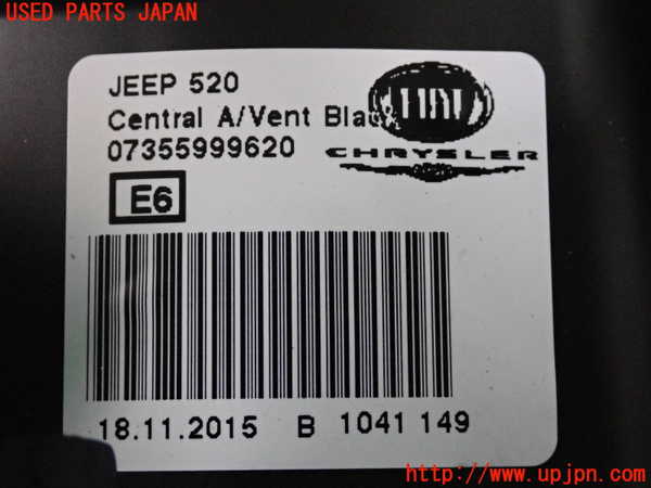 2UPJ-9229937528]ジープ・レネゲード(BU14)エアコン吹き出し口3 (真中) 中古_4