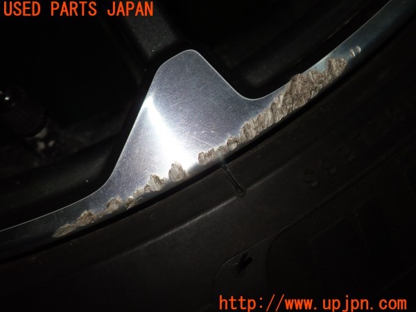 3UPJ=9229960961]レヴォーグ 1.6 STI Sport EyeSigh(VM4)後期 純正 タイヤホイール 18×7.5J +55 PCD114.3 5穴 1本 中古_2