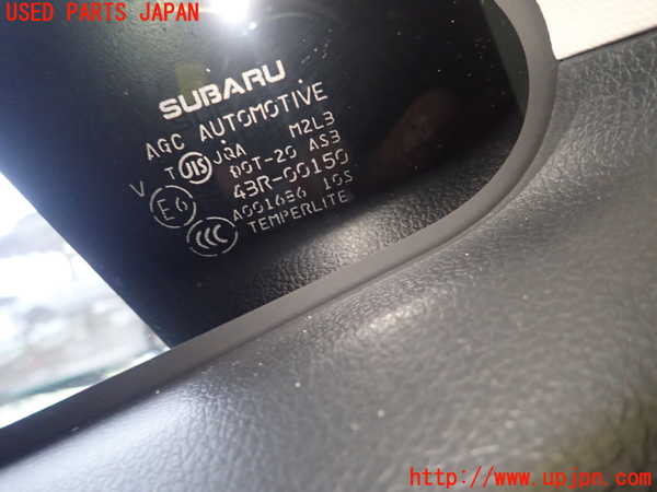 1UPJ-9229961380]レヴォーグ(VM4)右クォーターガラス AGC M2L3 中古_2