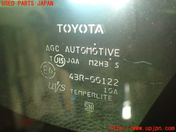 1UPJ-9229971202]ヴォクシー(ノア)(ZRR80W)左フロント三角窓ガラス AGC M2H3 中古_2