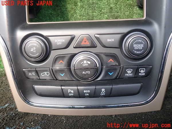 1UPJ-9230006066]ジープ・グランドチェロキー(WK36TA)エアコンスイッチ1 中古_2