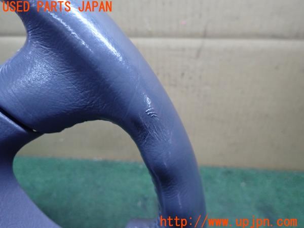 3UPJ=9230010617]デリカスペースギア(PD6W)後期 純正 ウッド ステアリング 木目 中古_3