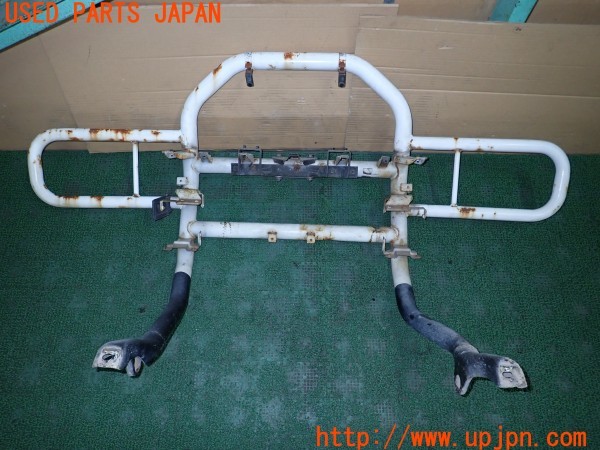 3UPJ=9230030022]デリカスターワゴン(P25W)純正 グリルガード フロントバンパーガード 中古_4