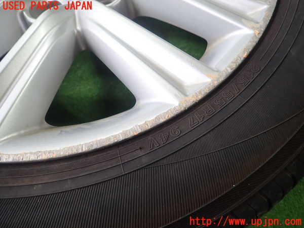 1UPJ-9230049036]クラウン アスリート ハイブリッド(AWS210)タイヤ　ホイール　1本① 215/55R17 中古_2