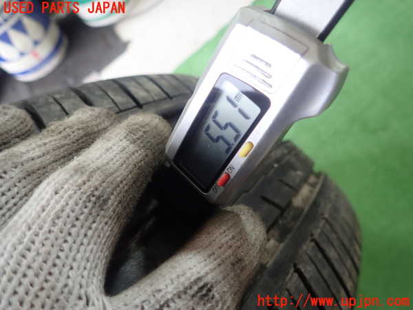 1UPJ-9230049037]クラウン アスリート ハイブリッド(AWS210)タイヤ　ホイール　1本② 215/55R17 中古_4