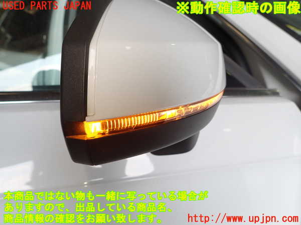 1UPJ-9230051210]アウディ・A3 スポーツバック(8VCXS)右ドアミラー 中古_4