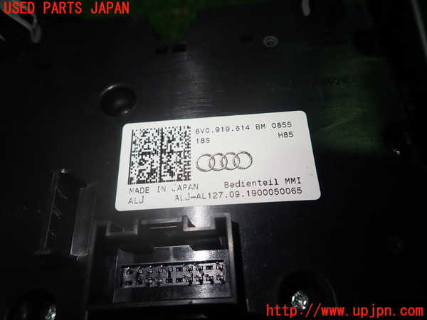 1UPJ-9230056306]アウディ・A3 スポーツバック(8VCXS)スイッチ1 (メニュー) 中古_2