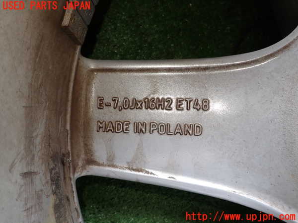 1UPJ-9230059031]アウディ・A3 スポーツバック(8VCXS)タイヤ　ホイール　1本① 205/55R16 中古_2