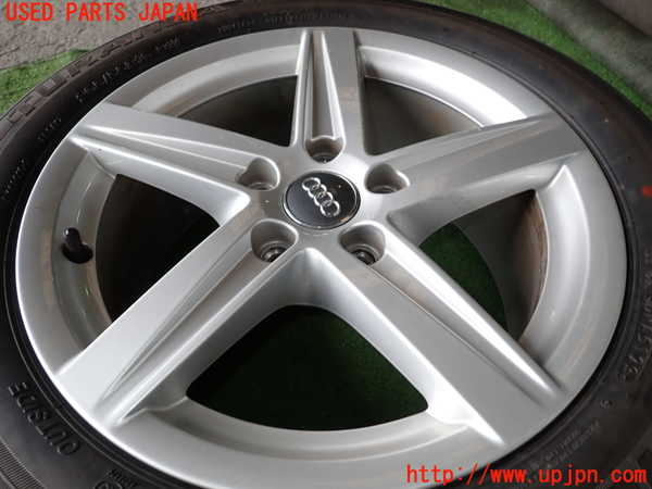 1UPJ-9230059034]アウディ・A3 スポーツバック(8VCXS)タイヤ　ホイール　1本④ 205/55R16 中古_3