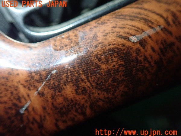 3UPJ=9230060645]ランクルプラド(KDJ95W)後期 純正 オーディオパネル ウィンドウスイッチパネル 内装パネル イアンテリアパネル 木目調 中古_5