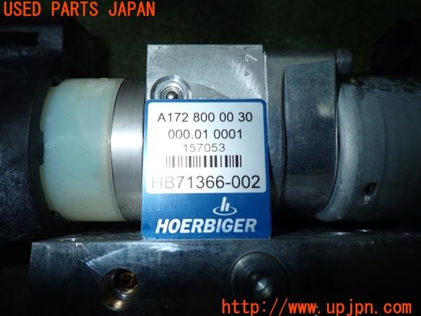 3UPJ=9230080566]ベンツ SLC200(172434 R172))純正 A 172 800 00 30 油圧ポンプ ハイドロリックポンプ バリオルーフ 中古_5