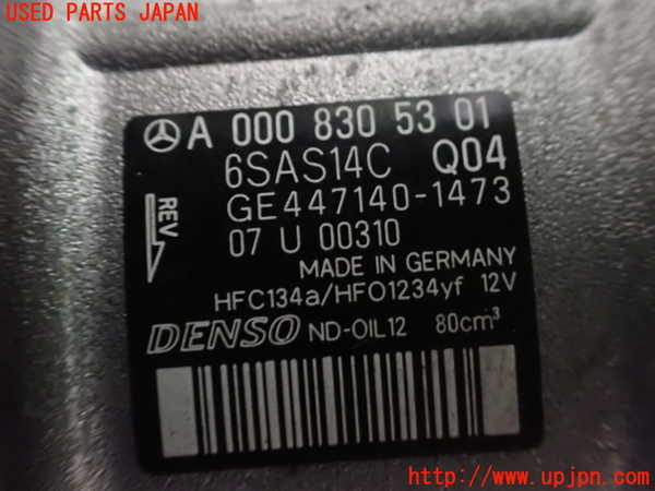 2UPJ-9230086025]ベンツ SLC200(172434)(R172)エアコンコンプレッサー 中古_3