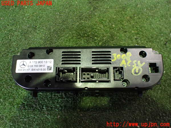 2UPJ-9230086066]ベンツ SLC200(172434)(R172)エアコンスイッチ1 中古_2
