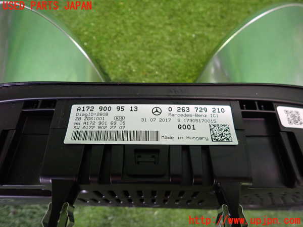 2UPJ-9230086170]ベンツ SLC200(172434)(R172)スピードメーター 中古_3