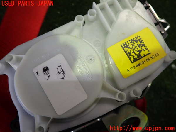 2UPJ-9230087075]ベンツ SLC200(172434)(R172)助手席シートベルト 中古_2