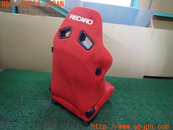 3UPJ=9230090639]アルファロメオ 156 GTA(932AXB)RECARO レカロ SR-7 KK100 RD セミバケットシート レッド 運転席レール付き 中古_2