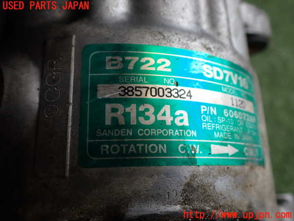 2UPJ-9230096025]アルファロメオ・156 GTA(932AXB)エアコンコンプレッサー 中古_3