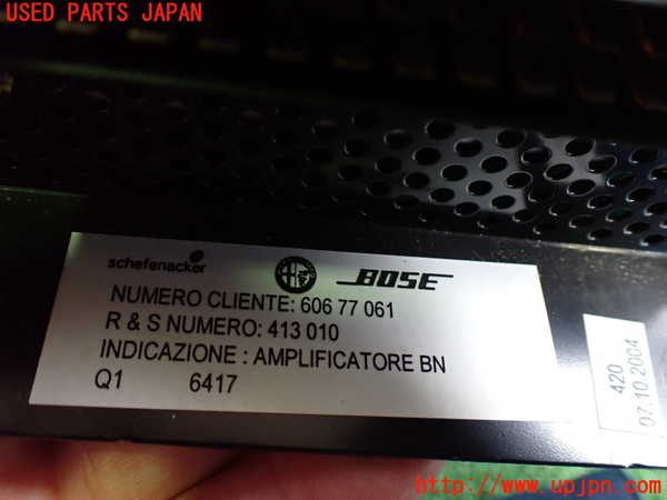 2UPJ-9230096525]アルファロメオ・156 GTA(932AXB)アンプ 中古_3