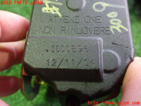 2UPJ-9230097075]アルファロメオ・156 GTA(932AXB)助手席シートベルト 中古_5