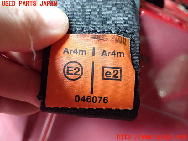 2UPJ-9230097135]アルファロメオ・156 GTA(932AXB)真中2列目シートベルト 中古_3