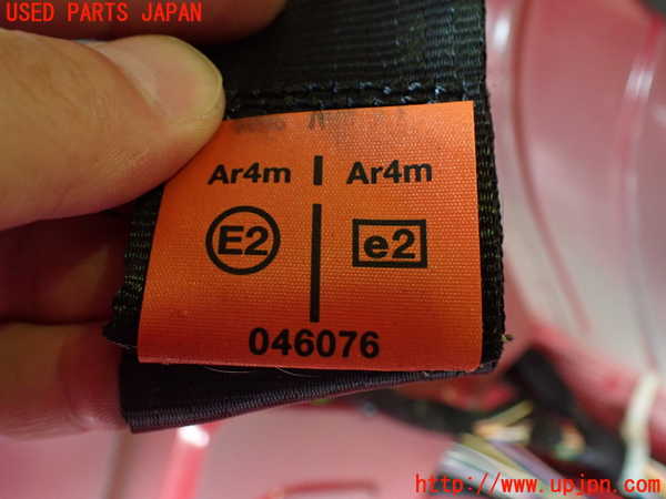 2UPJ-9230097185]アルファロメオ・156 GTA(932AXB)左2列目シートベルト 中古_3