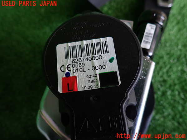 2UPJ-9230107075]BMW ミニ(MINI)クーパーS クラブマン(LN20)助手席シートベルト 中古 (F54)_2