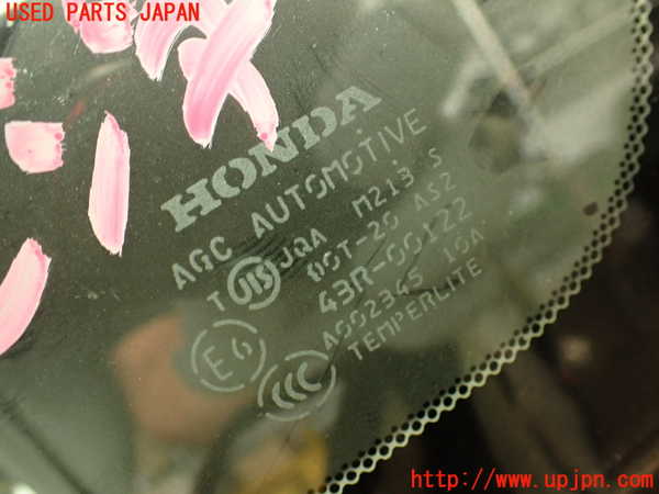 2UPJ-9230111202]シビック タイプR(FD2)左フロント三角窓ガラス 中古(43R-00122 M213)_3