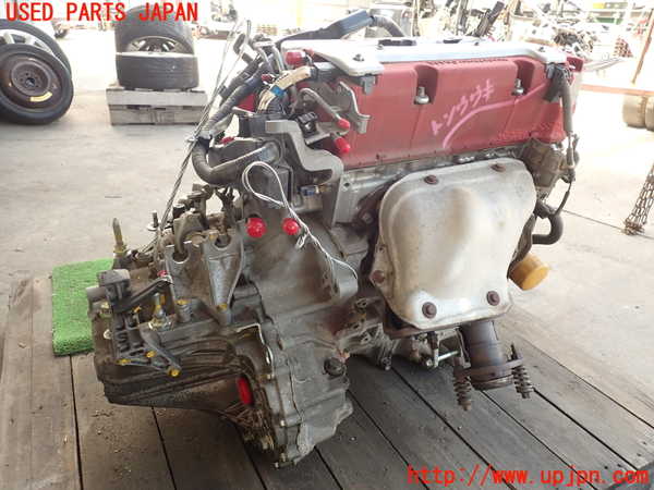 2UPJ-9230112003]シビック タイプR(FD2)エンジンミッションセット(補器類・ECU付) K20A 6FMT (1(Mpa):1.39/2:1.37/3:1.38/4:1.39) 中古_2