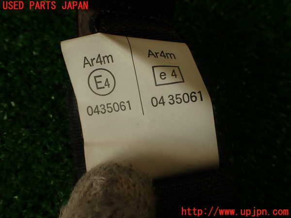 2UPJ-9230117155]シビック タイプR(FD2)右2列目シートベルト 中古_5