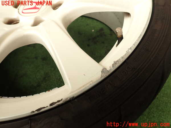 2UPJ-9230119043]シビック タイプR(FD2)タイヤ　ホイール　1本③ 225/35ZR18 中古_2