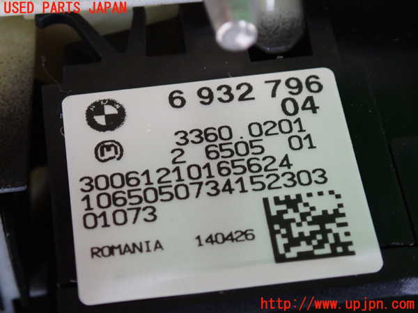 2UPJ-9230126285]BMW 325i(VB25)(E90)ライトスイッチ 中古_3