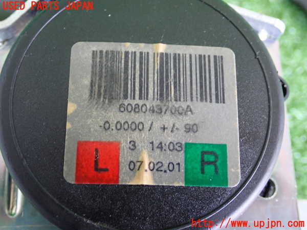 2UPJ-9230127155]BMW 325i(VB25)(E90)右2列目シートベルト 中古_3