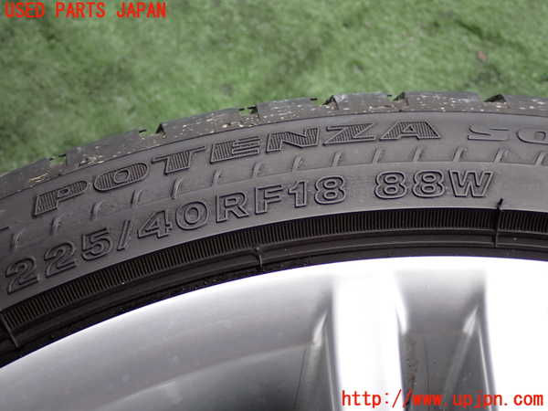 2UPJ-9230129041]BMW 325i(VB25)(E90)タイヤ　ホイール　1本① 225/40RF18 中古_2