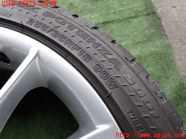 2UPJ-9230129042]BMW 325i(VB25)(E90)タイヤ　ホイール　1本② 255/35RF18 中古_2