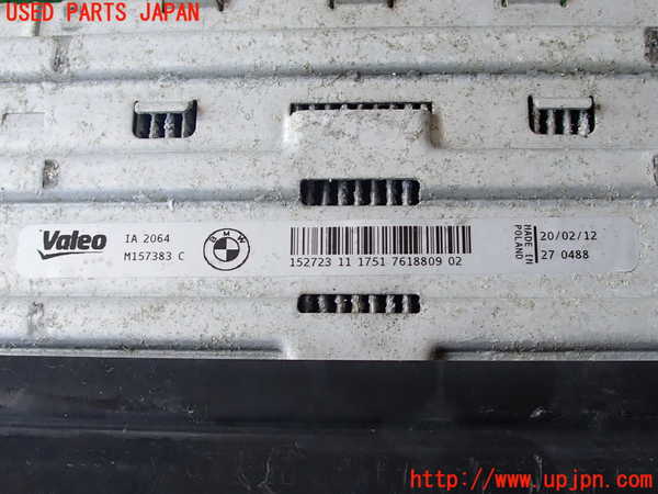 2UPJ-9230132451]BMW 328i(3A20)インタークーラー1 中古 F30_4