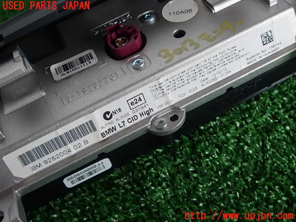 2UPJ-9230136629]BMW 328i(3A20)モニター 中古 F30_3