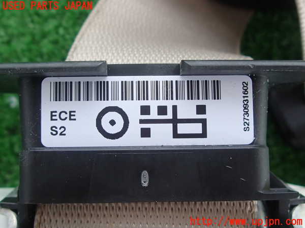 2UPJ-9230137045]BMW 328i(3A20)運転席シートベルト 中古 F30_2