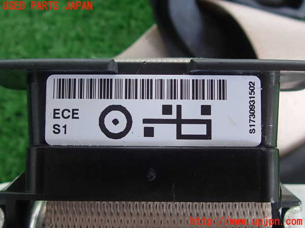 2UPJ-9230137075]BMW 328i(3A20)助手席シートベルト 中古 F30_2