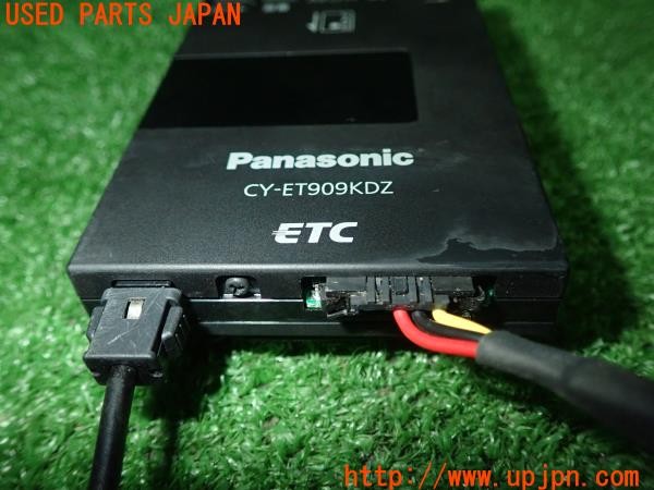 3UPJ=9230140503]キャデラック SRX クロスオーバー(T166C)Panasonic パナソニック CY-ET909KDZ ETC車載器 中古_3