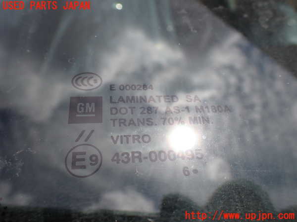 1UPJ-9230141195]キャデラック・SRX クロスオーバー(T166C)フロントガラス 中古 VITRO M180A 43R-000495_3