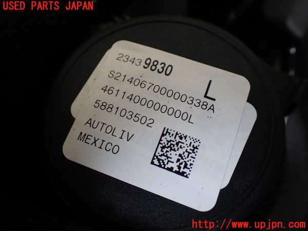1UPJ-9230147045]キャデラック・SRX クロスオーバー(T166C)運転席シートベルト 中古_3