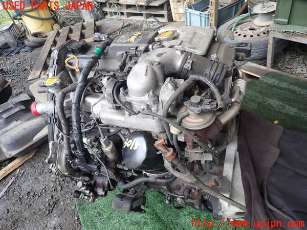 1UPJ-9230152010]ハイエースワゴン100系(KZH100G)エンジン 1KZ-TE 中古_2