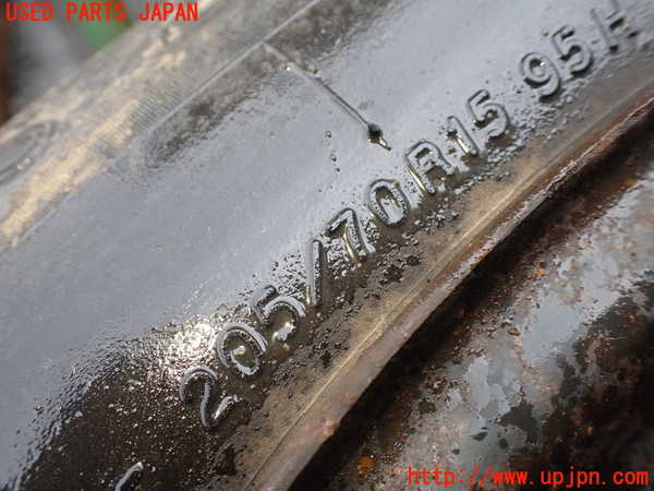 1UPJ-9230159601]ハイエースワゴン100系(KZH100G)スペアタイヤ1 中古_2