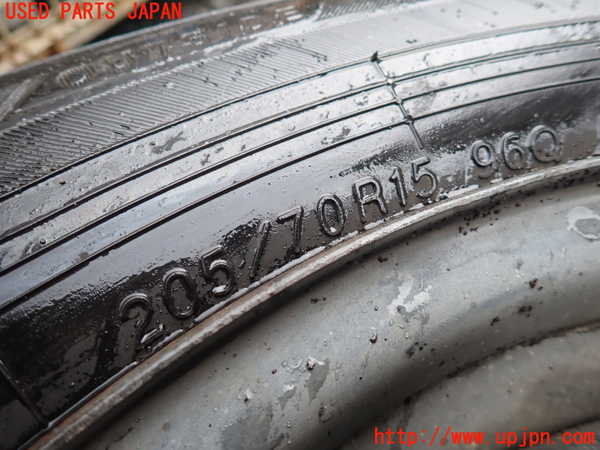 1UPJ-9230159029]ハイエースワゴン100系(KZH100G)タイヤ　ホイール　1本④ 205/70R15 中古_3