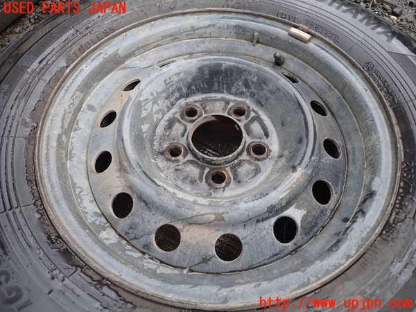 1UPJ-9230159028]ハイエースワゴン100系(KZH100G)タイヤ　ホイール　1本③ 205/70R15 中古_2