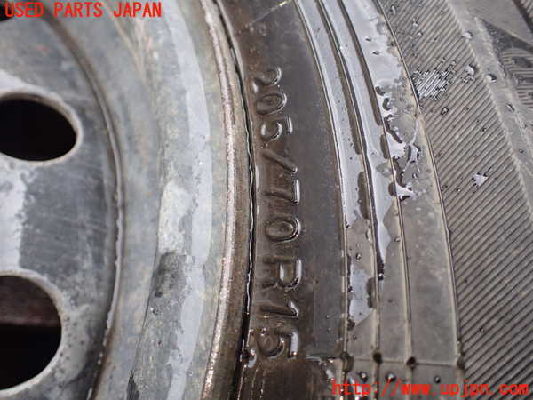 1UPJ-9230159028]ハイエースワゴン100系(KZH100G)タイヤ　ホイール　1本③ 205/70R15 中古_3
